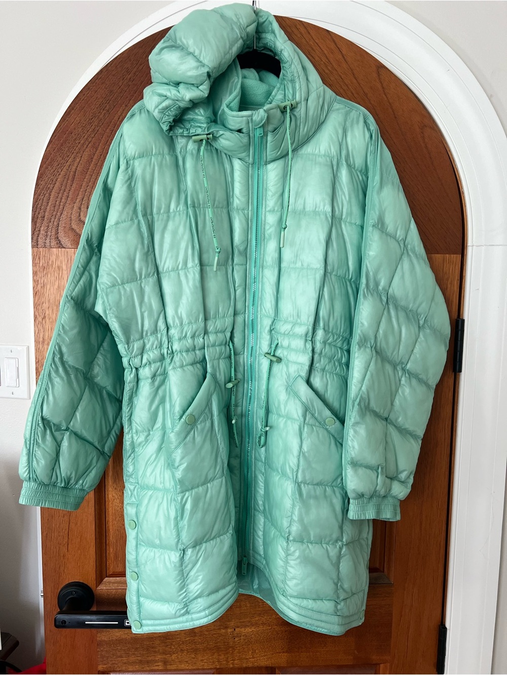 FP Movement Patricia Packable Puffer Size Medium RT $248 Green Mist NWOT